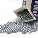 Silver BB s used in an air rifle