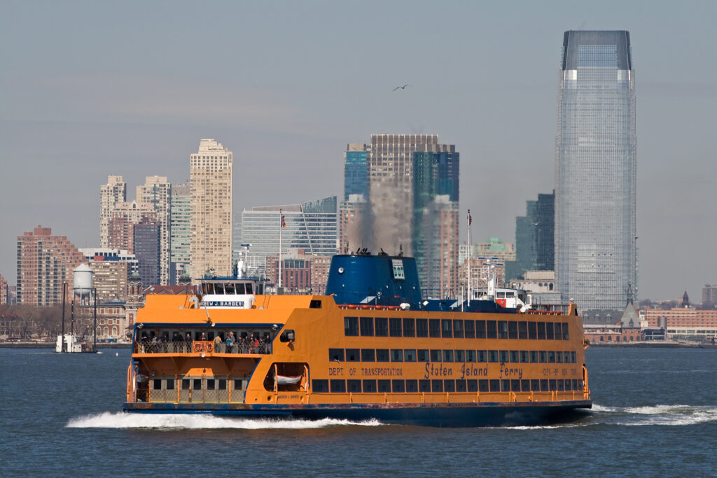 Staten Island Ferry service suspended due to high tides, wind