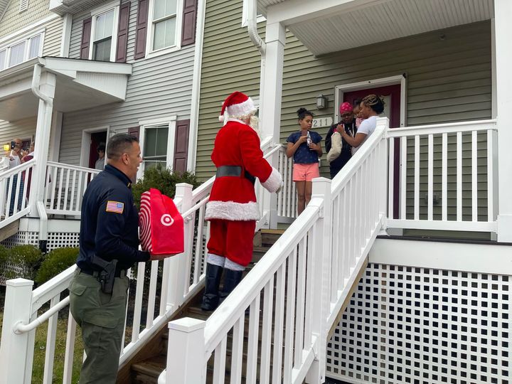 Santa comes early for children in Atlantic City