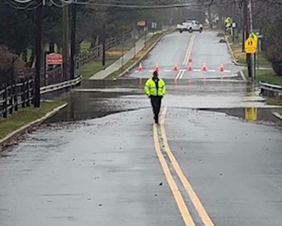 Traffic alert: Whalepond road closed in Ocean Township due to flooding
