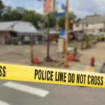 A shooting took place Thursday evening outside the Brooklyn Food Mart.