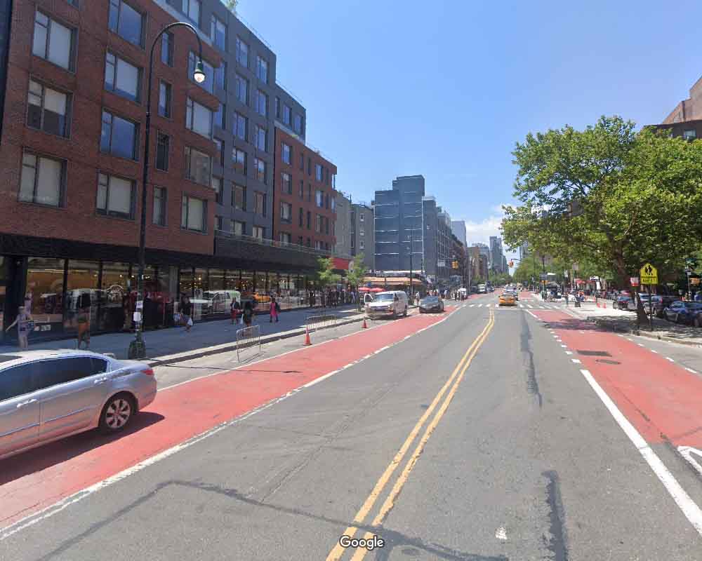 Avenue A near 14th Street in NYC's East Village
