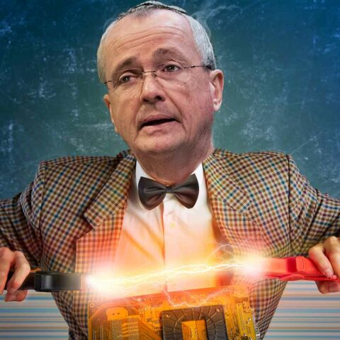 Nj governor phil murphy - artists rendering.