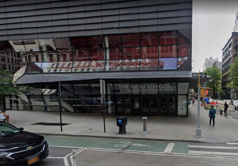 Nyc students occupy campus building to support striking faculty - photo licensed by shore news network.