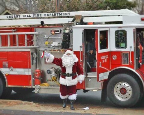Santa - Photo by CHFD