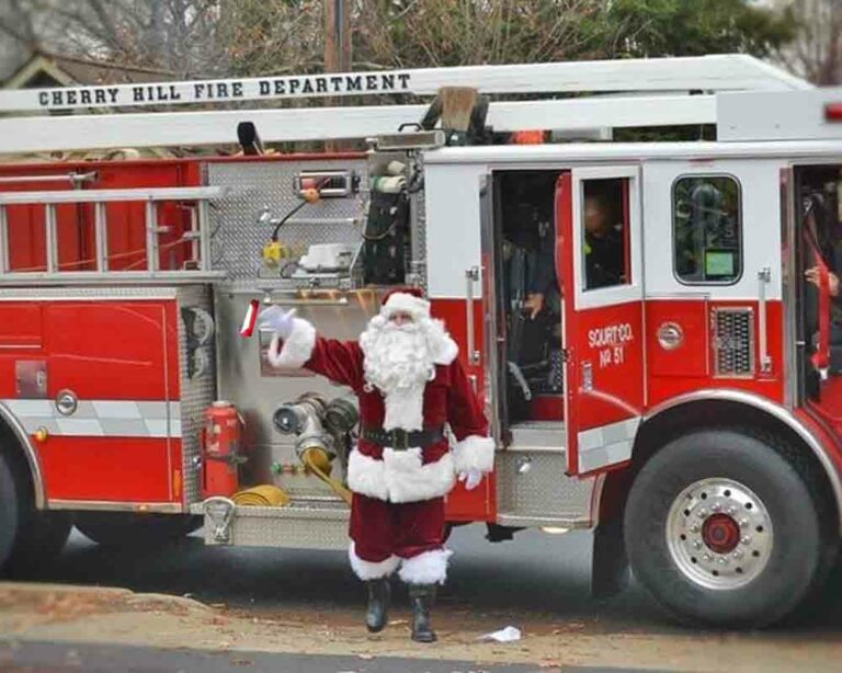 Santa - Photo by CHFD