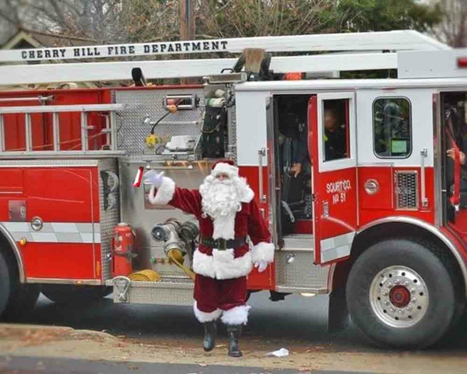 Santa - Photo by CHFD