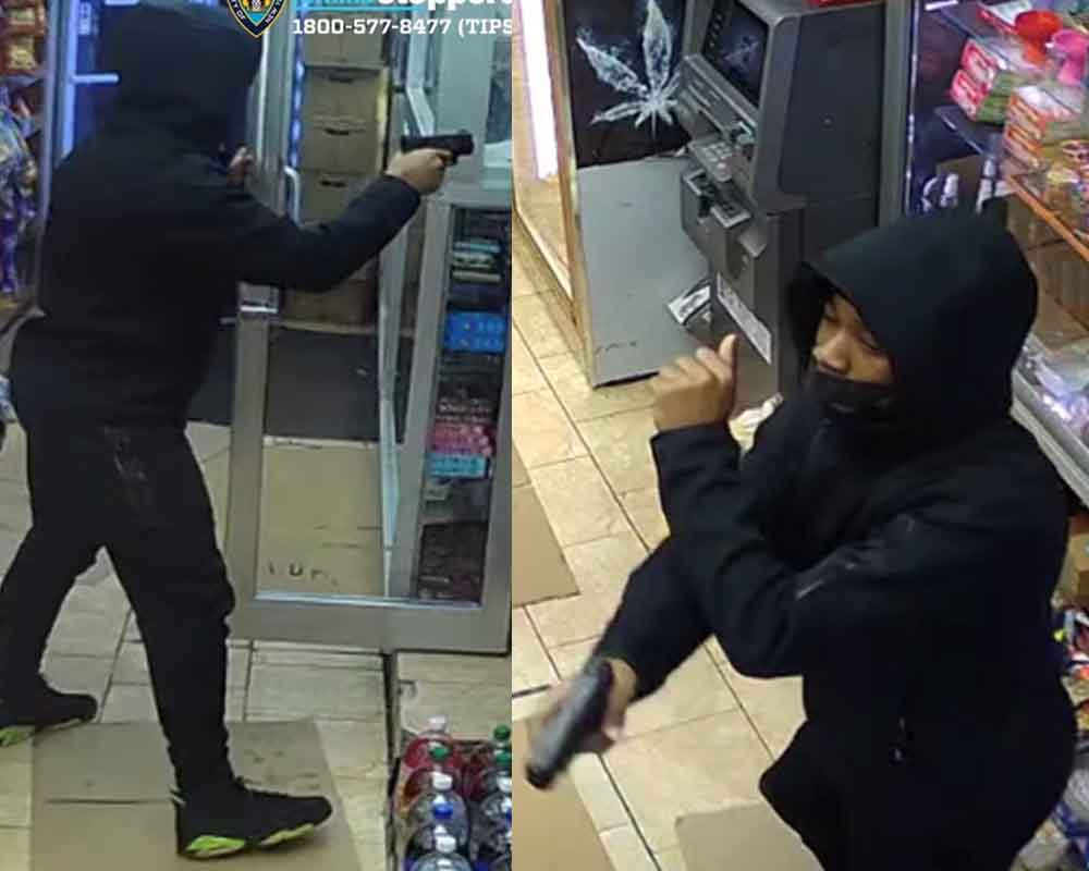 NYPD seeking to identify gunman who robbed 18-year-old deli worker