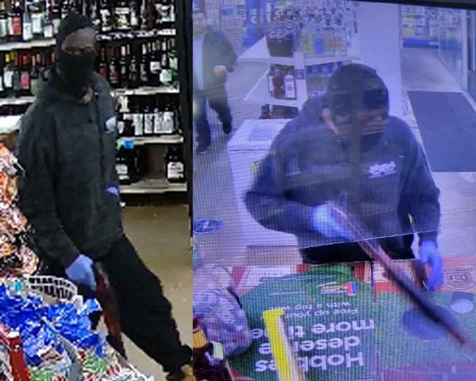 Police release photos of Millsboro liquor store armed robbery suspect