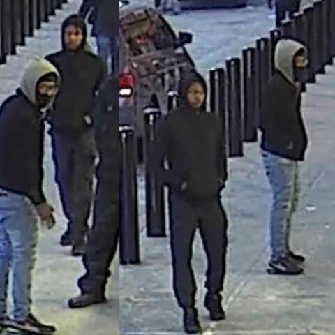 Homicide detectives look to identify two individuals relative to the mondawmin train station murder.