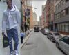 On 11/10/22 at approx. 10:30 am, in front of 161 william st in manhattan, the suspect, unprovoked, punched a 60-year-old man in the face, causing him to fall to the ground and briefly lose consciousness.