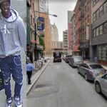 On 11/10/22 at approx. 10:30 AM, in front of 161 William St in Manhattan, the suspect, unprovoked, punched a 60-year-old man in the face, causing him to fall to the ground and briefly lose consciousness.