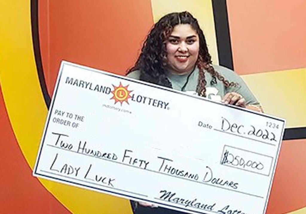 Baltimore mom wins $250k on lottery scratch off ticket