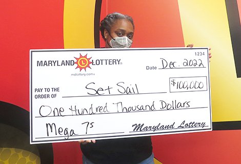 Navy vet wins $100,000 on Maryland lottery scratch-off ticket