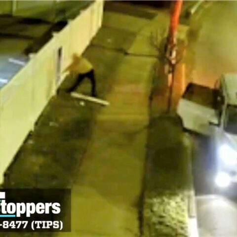 Police investigating hate crime at staten island synagogue after man runs through fence - photo licensed by shore news network.