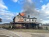 Abandoned farmhouse fire - Photo by Office of The State Fire Marshal