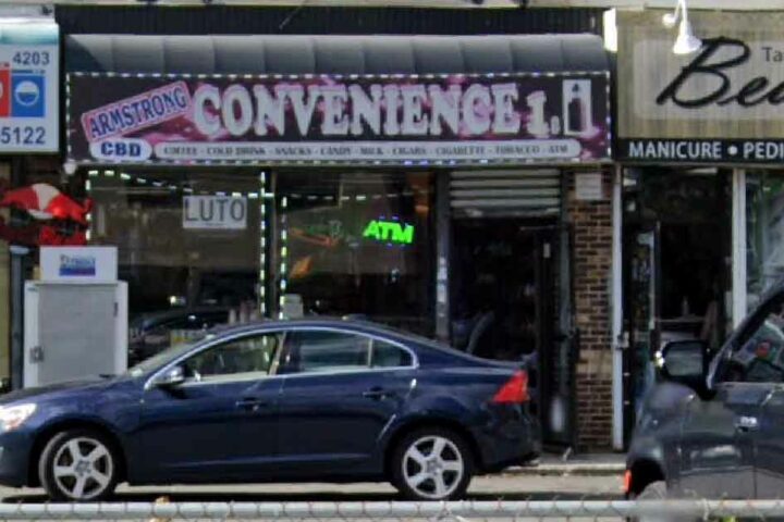 It was reported to police that on Sunday, January 22, 2023, at approximately 1920 hours, an unidentified individual entered Armstrong Convenience located at 4203 Hylan Boulevard.