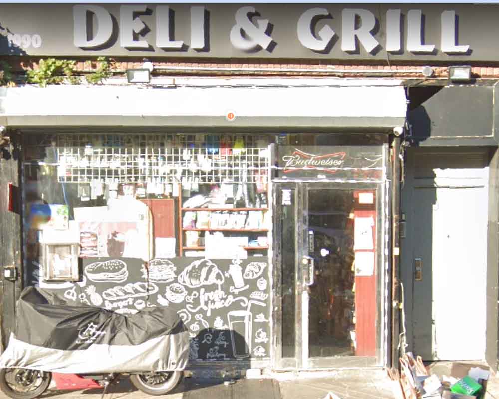 that on Monday, January 16, 2023, at approximately 1754 hours, inside of Deli and Grill located at 1990 Bedford Avenue