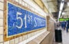 51st street subway station, nyc