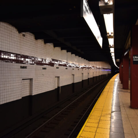Utica avenue subway station, brooklyn nyc