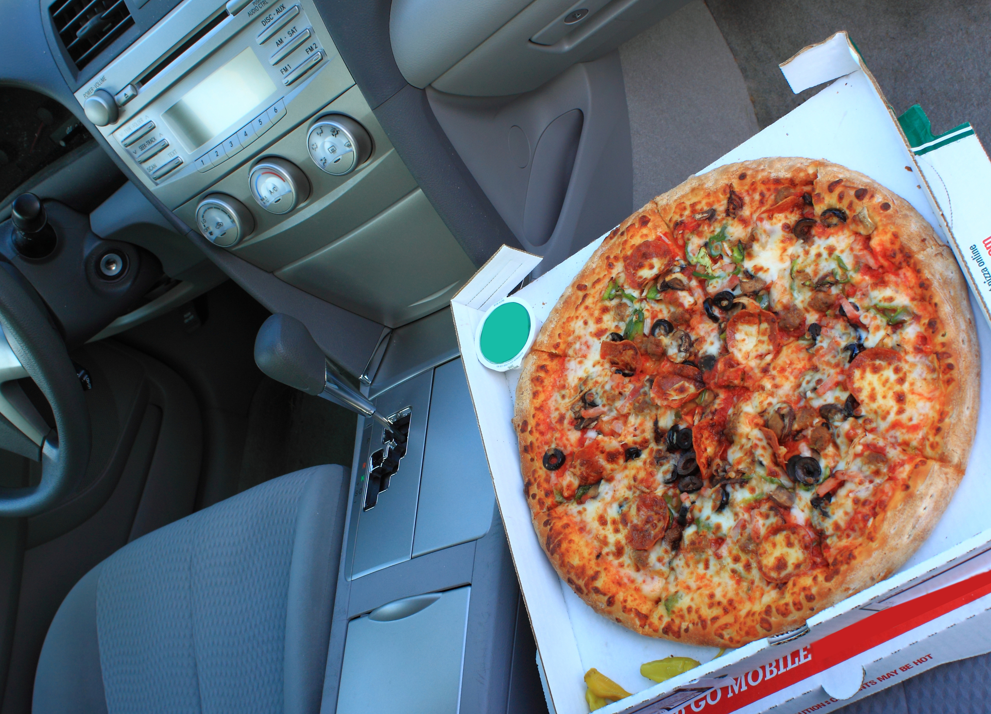 Pizza delivery driver robbed, suspect also took the food