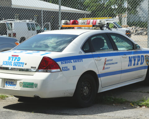 NYPD school safety car