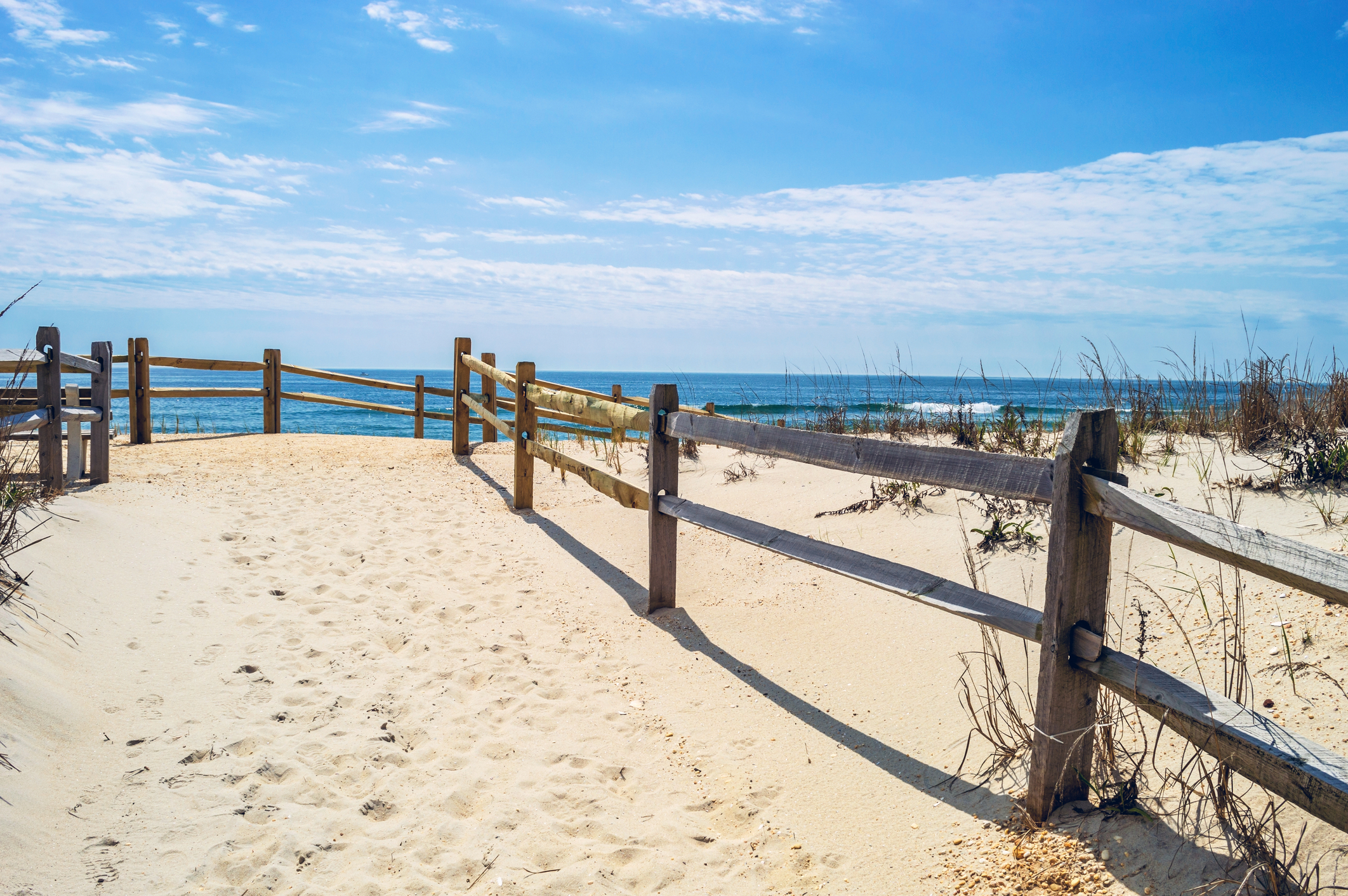 Access to Jersey Shore beach.