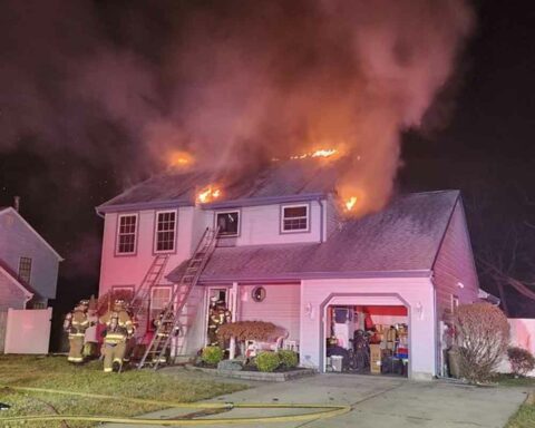 Photo by Gloucester Township Fire Department, provided by Gloucester Township Police Department.