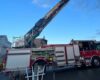 Stafford firefighters battle early morning blaze in beach haven west Stafford fire co. - photo by stafford fire co.