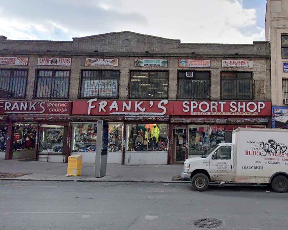 t was reported to police that on Wednesday, January 11, 2023, at approximately 0905 hours, two unidentified male individuals did enter Frank's Sports Shop located at 430 East Tremont Avenue and removed a black Carhartt balaclava worth approximately $25.