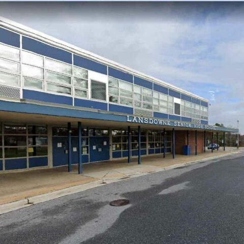 Shortly before 1 p. M. , a baltimore county police department school resource officer assigned to lansdowne high school was notified of a first-degree assault that was occurring inside the school.