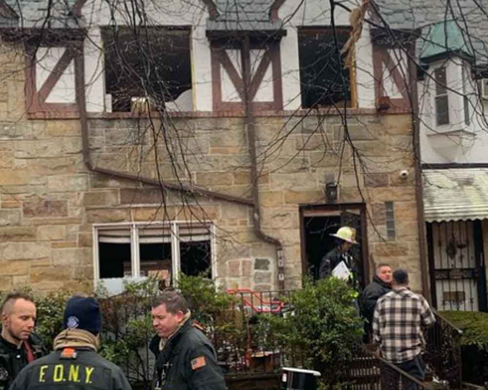 Eighteen children treated after fire at illegal Queens basement day care center