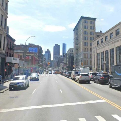 It was reported to police that on thursday, january 19, 2023, at approximately 1400 hours, the victim, a 68-year-old female, was walking west on canal street near mercer street, when an unknown male individual approached the victim and threw an unknown liquid into her face. The victim suffered irritation to her eyes and face and was treated by ems at the scene. The male individual fled on foot to parts unknown.