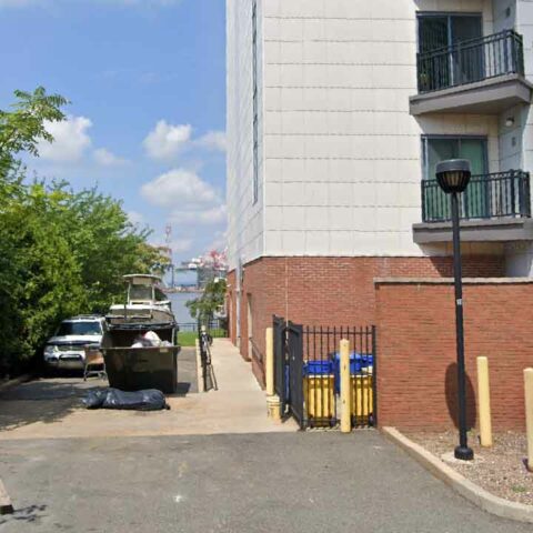 Body found on banks of newark bay near apartment complex - photo licensed by shore news network.