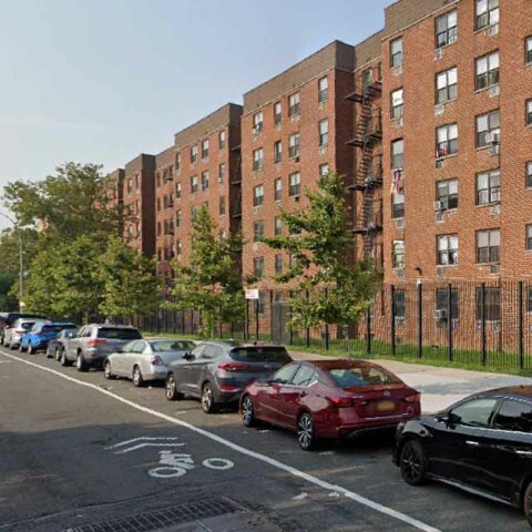 Man found dead, shot outside brooklyn apartment building - photo licensed by shore news network.