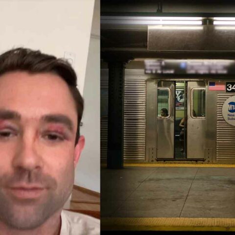 Fox news weatherman beaten on nyc subway after watching giants football game - photo licensed by shore news network.
