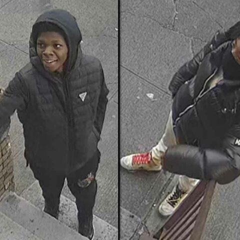 Knife-wielding suspects robbing cellphones in brooklyn - photo licensed by shore news network.