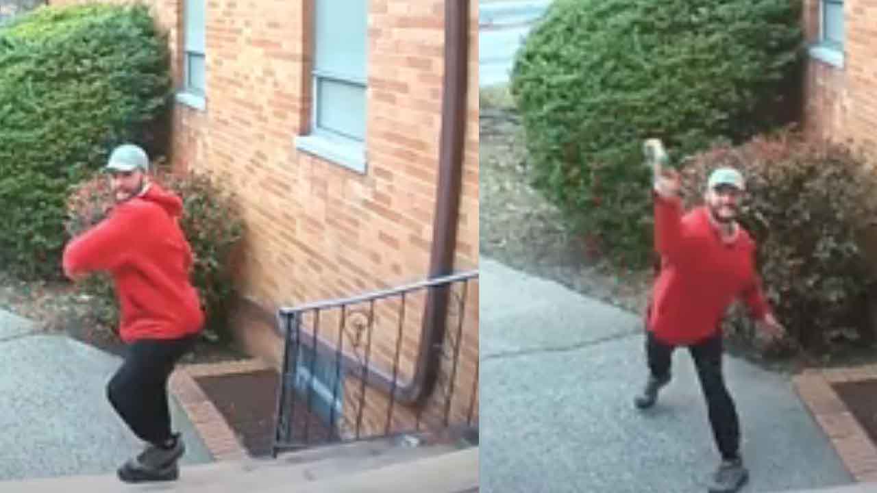 Church vandal caught on camera in Queens