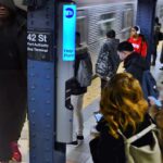 It was reported to police that on Sunday, January 1, 2023, at approximately 2157 hours, an 18-year-old female was followed by an unidentified male onto a southbound '2' train, departing the 125th Street subway station