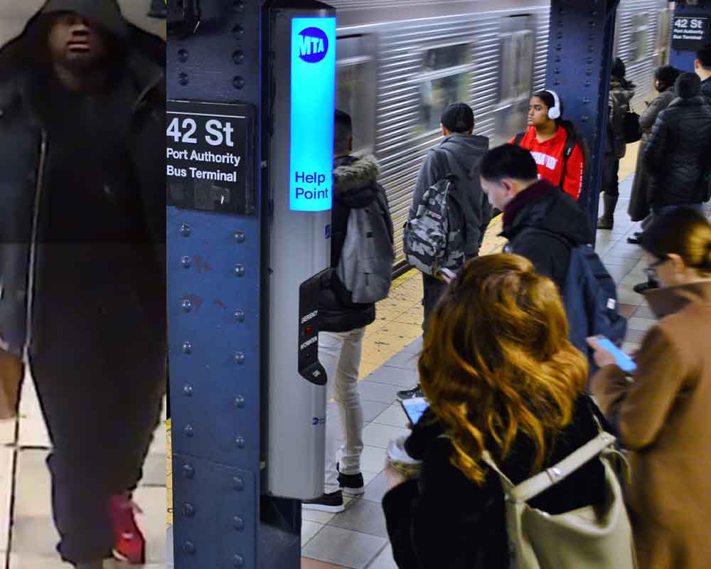 It was reported to police that on Sunday, January 1, 2023, at approximately 2157 hours, an 18-year-old female was followed by an unidentified male onto a southbound '2' train, departing the 125th Street subway station