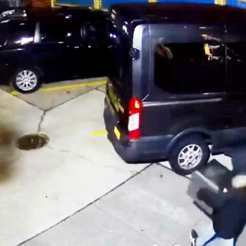 It was reported to police that on saturday, january 7, 2023 at 0044hrs, two unidentified individuals jumped over a fence and entered the grounds of the wat buddha thai thavorn varanam temple located at 76-16 46th avenue