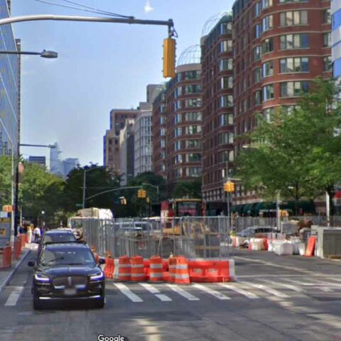 Greenwich street and park place, new york city - google maps