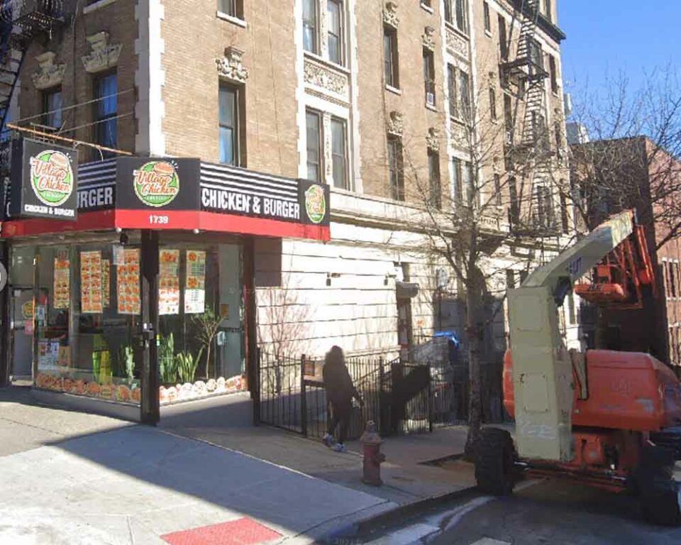 Saturday, December 31, 2022, at approximately 0006 hours, in front of the Village Chicken & Burger restaurant located at 1739 Amsterdam Avenue, a 34-year-old male victim was in front of the location when he was approached by an unknown individual; a verbal dispute ensued, escalating into a physical altercation.