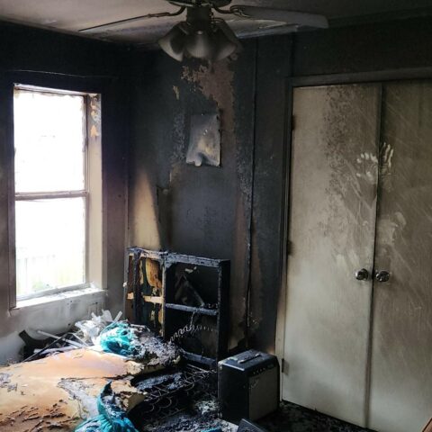 Fire damages home in manchester - photo licensed by shore news network.