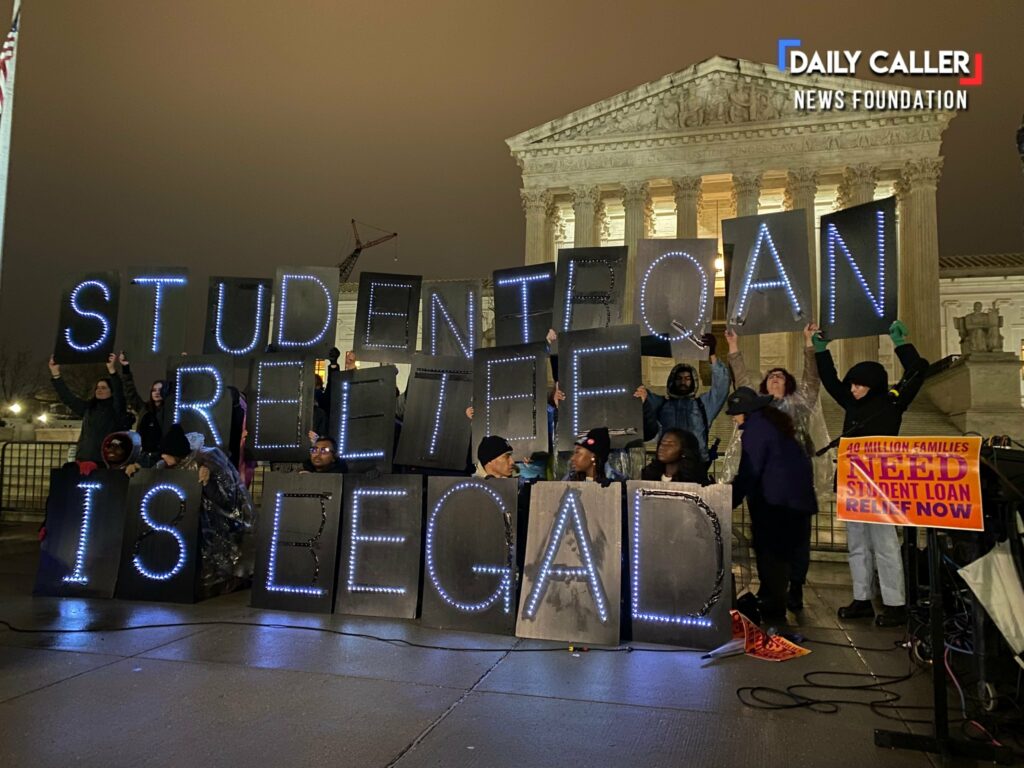 ‘Meritless Lawsuits’: Activists, Dem Lawmakers Rally Outside Supreme Court Ahead Of Student Loan Cases
