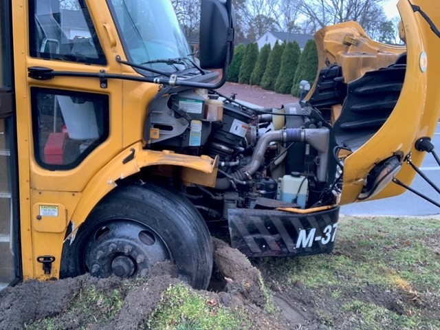 Two injured in Ocean County school bus crash Two injured in Ocean County school bus crash