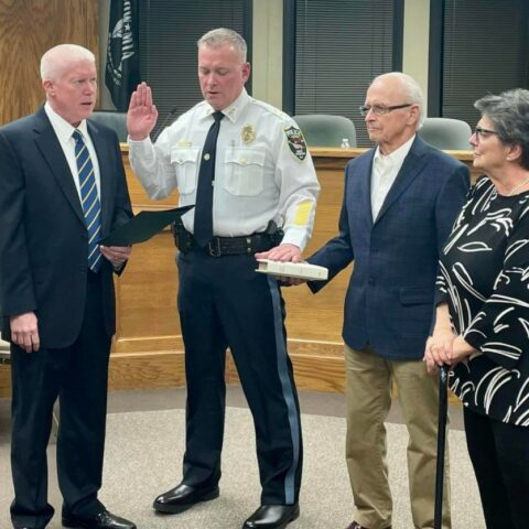 Brick township names new police chief - photo licensed by shore news network.