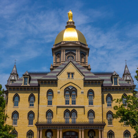 Notre dame dean sicks the mob on alumni who criticized the school for doubling down on wokeness - photo licensed by shore news network.