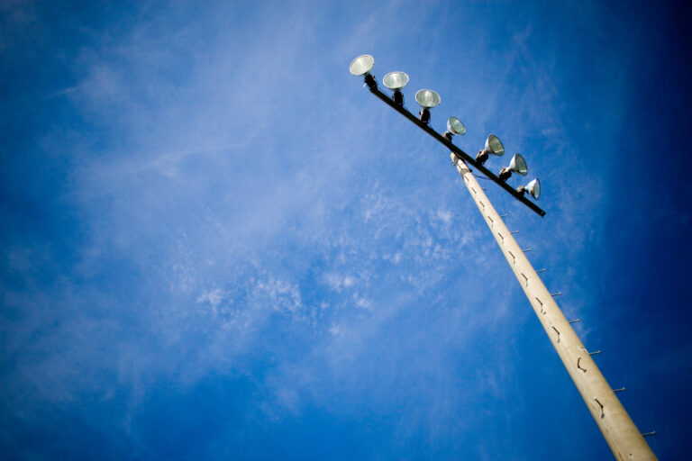 New lights installed at jackson softball fields - photo licensed by shore news network.