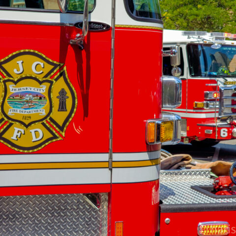 Man rescued from jersey city fire in critical condition - photo licensed by shore news network.